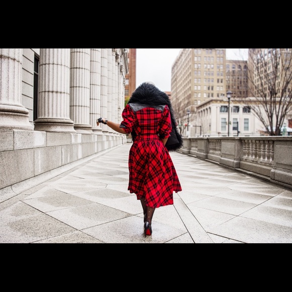 MERCEDES & Adrienne Co PLAID suit - Picture 5 of 5